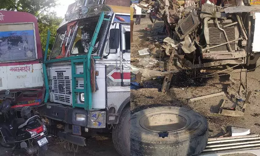 लखनऊ: काकोरी हरदोई रोड के पास हुआ भीषण हादसा, 6 की मौत 8 घायल
