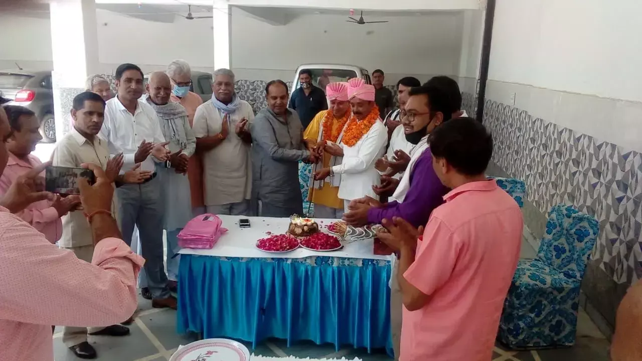 रामकुमार त्यागी को निर्विरोध जिला गाजियाबाद विकास भूमि बैंक चेयरमैन नियुक्त, त्यागी महासभा ने किया जोरदार स्वागत रामकुमार त्यागी को निर्विरोध जिला गाजियाबाद विकास भूमि बैंक चेयरमैन नियुक्त, त्यागी महासभा ने किया जोरदार स्वागत