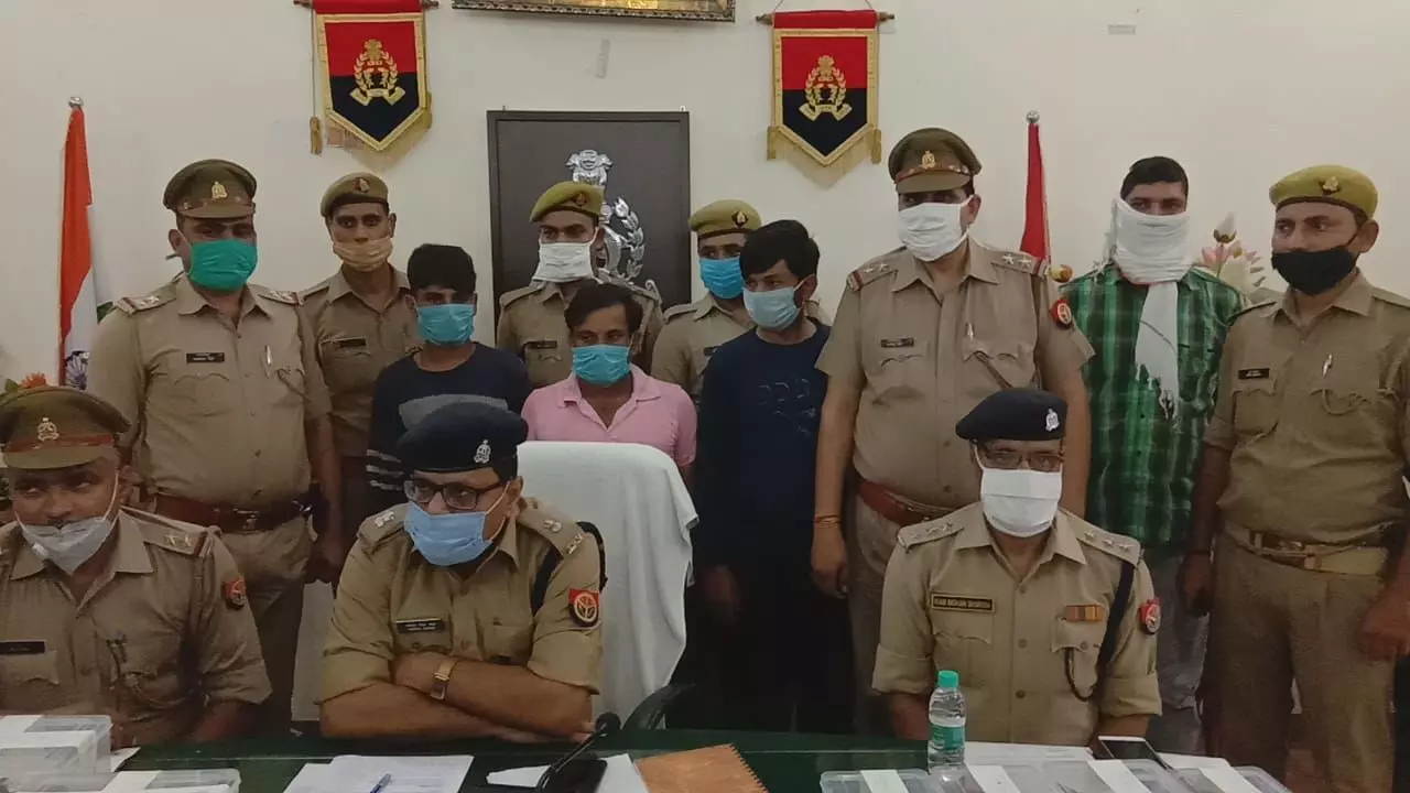 मुजफ्फरनगर पुलिस ने तमंचा फैक्ट्री का किया खुलासा, 3 आरोपी गिरफ्तार