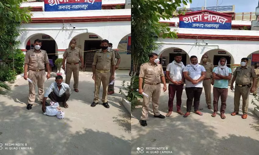 सराहनपुर पुलिस का सराहनीय कार्य, थाना नांगल ने तीन किये गिरफ्तार सराहनपुर पुलिस का सराहनीय कार्य, थाना नांगल ने तीन किये गिरफ्तार