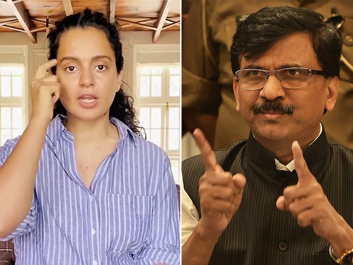 शिवसेना नेता संजय राउत ने कहा हरामखोर लड़की तो कंगना रनौत ने दिया करारा जवाब शिवसेना नेता संजय राउत ने कहा हरामखोर लड़की तो कंगना रनौत ने दिया करारा जवाब