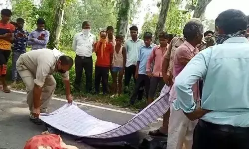 बिजनौर में हुआ हादसा, दो लोंगों की मौत बिजनौर में हुआ हादसा, दो लोंगों की मौत