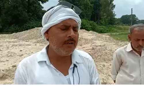 सुल्तानपुर में निर्माणाधीन एन एच 56 फोरलेन में मुआवजा पाये 52 गांव के किसान परेशान