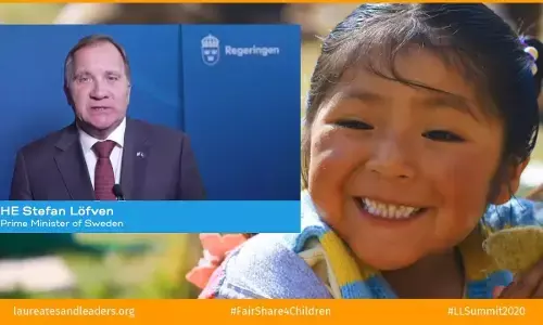 लॉरियेट्स एंड लीडर्स फॉर चिल्‍ड्रेन समिट में जारी रिपोर्ट कोविड-19 लॉकडाउन के दौरान दुनिया में बच्चों की बुरी स्थिति को करती है उजागर