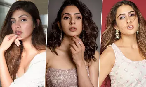 ड्रग्स मामले में रिया चक्रवर्ती ने लिया सारा अली खान, रकुल प्रीत सिंह सहित कई लोगों का नाम! ड्रग्स मामले में रिया चक्रवर्ती ने लिया सारा अली खान, रकुल प्रीत सिंह सहित कई लोगों का नाम!