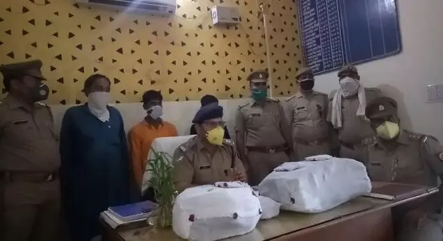 मुजफ्फरनगर पुलिस ने पकड़ी 8 लाख कीमत की अवैध चरस