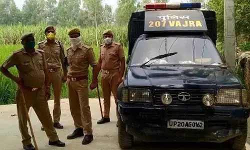 बिजनोर में पुलिस पर पथराव, पुलिस कर्मियों की आंख में डाला मिर्च पाउडर
