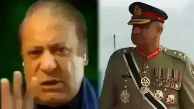 नवाज शरीफ ने सेना के खिलाफ खोला मोर्चा, कहा- इमरान खान नहीं, उसे सत्ता में बिठाने वालों के खिलाफ संघर्ष नवाज शरीफ ने सेना के खिलाफ खोला मोर्चा, कहा- इमरान खान नहीं, उसे सत्ता में बिठाने वालों के खिलाफ संघर्ष