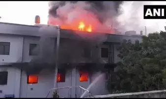 नोएडा में दवा कंपनी में लगी भीषण आग, दमकल की 12 गाड़ियां मौजूद