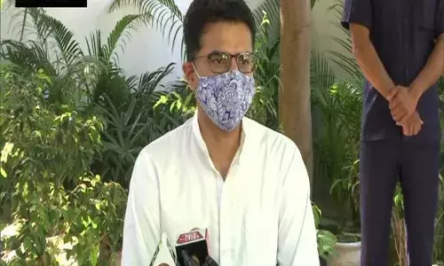 जो नेता किसान बिल अपनी मंत्री को नहीं समझा पाया वो किसानों को क्या ख़ाक समझाएगा - सचिन पायलट जो नेता किसान बिल अपनी मंत्री को नहीं समझा पाया वो किसानों को क्या ख़ाक समझाएगा - सचिन पायलट