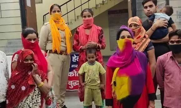 चार वर्षीय गुमशुदा बच्ची को आधे घंटे में सुकुशल बरामद किया चार वर्षीय गुमशुदा बच्ची को आधे घंटे में सुकुशल बरामद किया