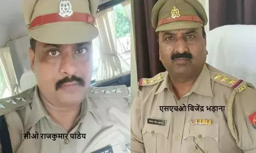 गाजियाबाद में मचा हडकम्प,  सीओ ने बताया ये इंस्पेक्टर मेरी जान ले लेगा, एसएसपी नहीं कर रहे मदद गाजियाबाद में मचा हडकम्प,  सीओ ने बताया ये इंस्पेक्टर मेरी जान ले लेगा, एसएसपी नहीं कर रहे मदद
