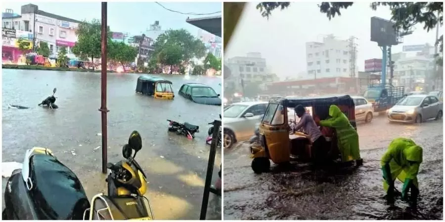 हैदराबाद में आफत बनकर आई बारिश, 11 लोगों की मौत, तेलंगाना में जल सैलाब से मचा हाहाकार