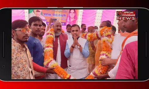 देश की कृषि नीति व विधेयको पर सांसद ने की चर्चा, सांसद ने कहा कि यूपीए व उसके घटक दल बेवजह बखेड़ा कर रहें है 