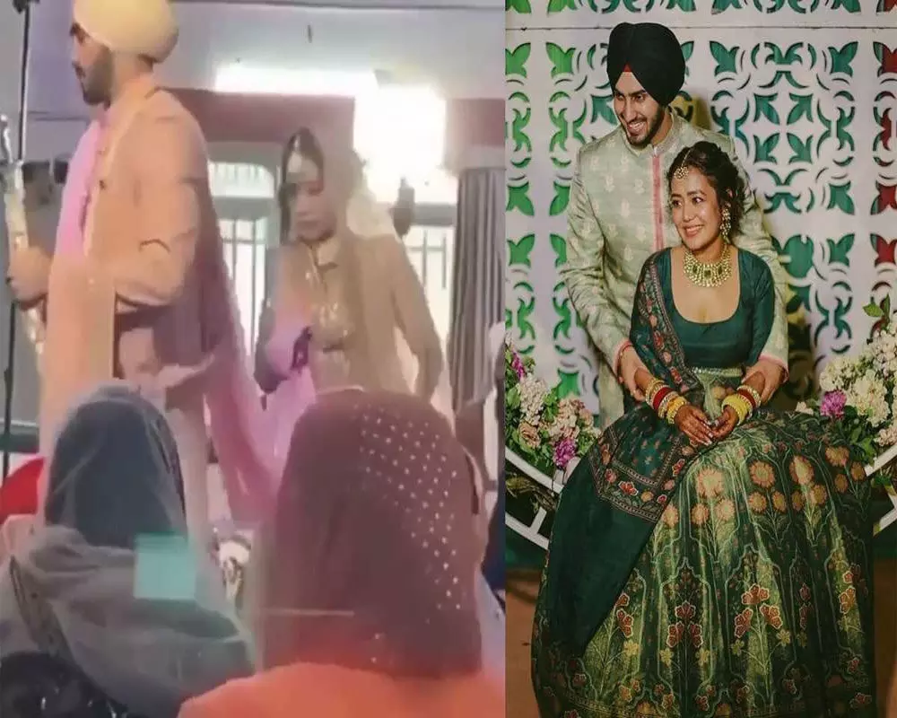 VIDEO : एक-दूजे के हुए नेहा कक्कड़ और रोहनप्रीत सिंह, शादी का वीडियो आया सामने VIDEO : एक-दूजे के हुए नेहा कक्कड़ और रोहनप्रीत सिंह, शादी का वीडियो आया सामने