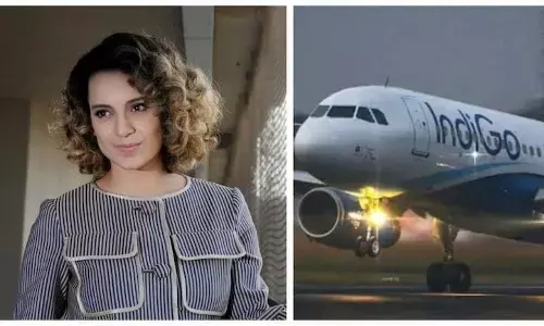 कंगना रनौत की फ्लाइट में हंगामा करने वाले पत्रकारों पर कार्रवाई, इंडिगो ने लगाया बैन कंगना रनौत की फ्लाइट में हंगामा करने वाले पत्रकारों पर कार्रवाई, इंडिगो ने लगाया बैन