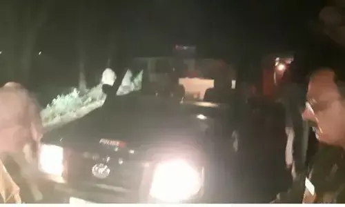 पुलिस की शीघ्रता तथा मानवता का जज्बा होने के चलते तीनों घायलों की बची जान