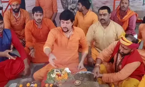 राष्ट्रपति चुनाव में ट्रंप की जीत के लिए प्रयागराज में पूजा अर्चना जारी राष्ट्रपति चुनाव में ट्रंप की जीत के लिए प्रयागराज में पूजा अर्चना जारी