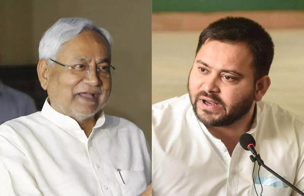 तेजस्वी यादव का तंज- उनके मंत्री ही मुख्यमंत्री पर सवाल उठाते हैं तेजस्वी यादव का तंज- उनके मंत्री ही मुख्यमंत्री पर सवाल उठाते हैं