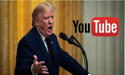 Youtube ने भी राष्ट्रपति डोनाल्ड ट्रंप पर लगाया बैन Youtube ने भी राष्ट्रपति डोनाल्ड ट्रंप पर लगाया बैन