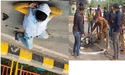 प्रयागराज में बदमाशों से पुलिस की मुठभेड़ प्रयागराज में बदमाशों से पुलिस की मुठभेड़