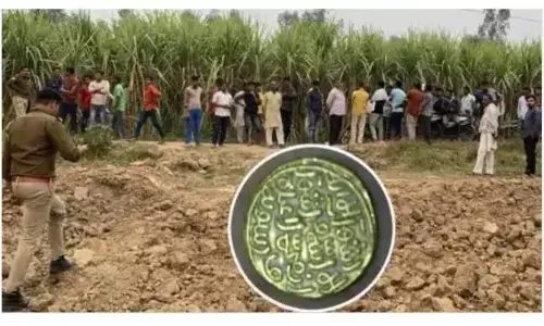 खेत में मिला सोने चांदी के सिक्के का खजाना माला माल हुए मजदूर