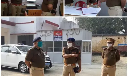 एडीजी जोन ने सैनी कोतवाली का किया निरीक्षण