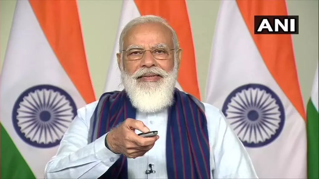 यूपी : 41 लाख ग्रामीणों को हर घर नल योजना की सौगात, पीएम मोदी ने किया वर्चुल शिलान्यास यूपी : 41 लाख ग्रामीणों को हर घर नल योजना की सौगात, पीएम मोदी ने किया वर्चुल शिलान्यास