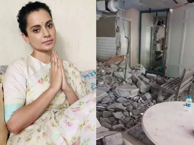 कंगना रनौत की जीत, HC ने कहा- गलत इरादे से की गई एक्ट्रेस के मुंबई ऑफिस में तोड़फोड़, मुआवजा भी मिलेगा! कंगना रनौत की जीत, HC ने कहा- गलत इरादे से की गई एक्ट्रेस के मुंबई ऑफिस में तोड़फोड़, मुआवजा भी मिलेगा!