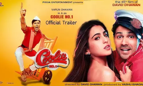 Coolie No. 1 Trailer: कुली नंबर 1 का ट्रेलर रिलीज होते ही छाया, मजेदार अंदाज में दिखे वरुण और सारा Coolie No. 1 Trailer: कुली नंबर 1 का ट्रेलर रिलीज होते ही छाया, मजेदार अंदाज में दिखे वरुण और सारा