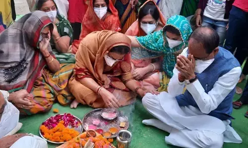 प्रयागराज पहुंचे मुख्यमंत्री शिवराज सिंह चौहान ,लव जिहाद पर कही यह बड़ी बात