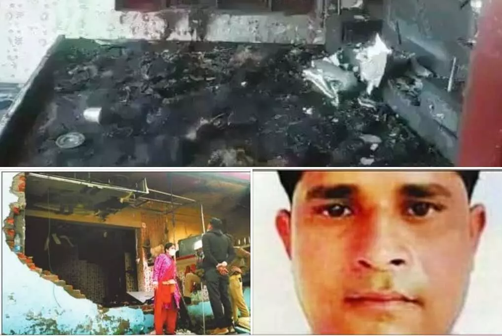 पत्रकार राकेश सिंह और उसके साथी को जिंदा जला कर मार डाला, वाह रे रामराज्य पत्रकार राकेश सिंह और उसके साथी को जिंदा जला कर मार डाला, वाह रे रामराज्य