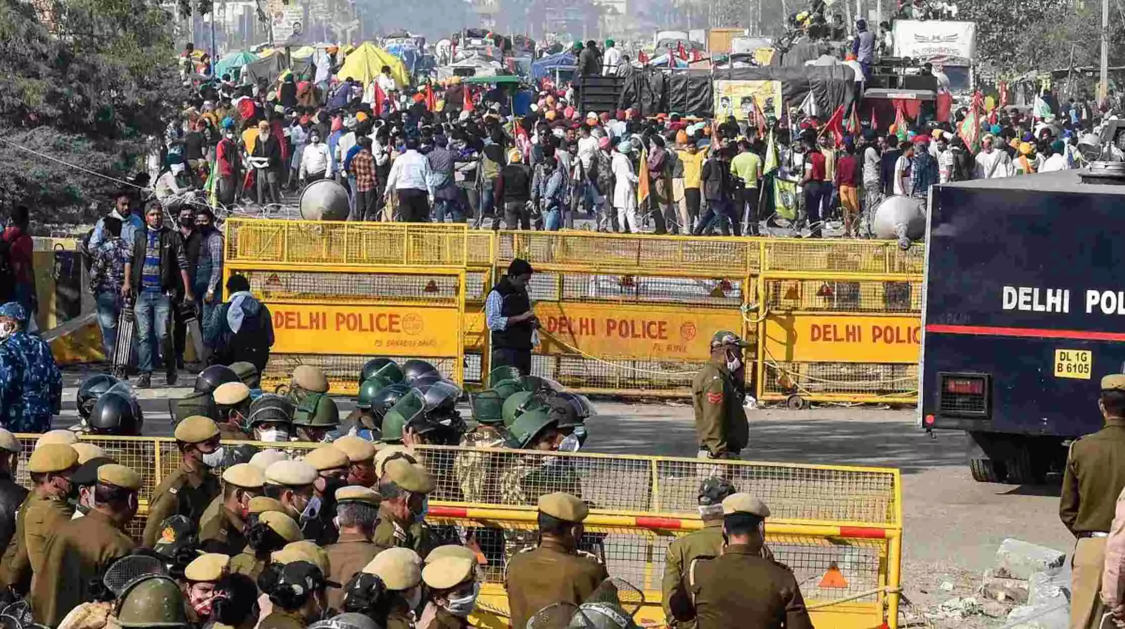 किसान आंदोलन: दिल्ली से हरियाणा और यूपी जाने के लिए कौन सा रास्ता खुला, जानें ट्रैफिक अपडेट्स