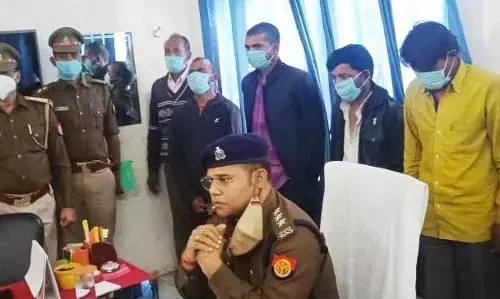 चोरी की  मोटरसाइकिलों व  इंजन के साथ आधा दर्जन वाहन चोर गिरफ्तार