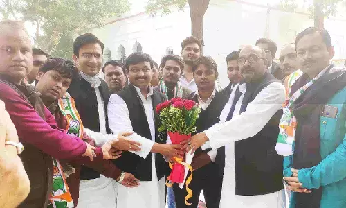 चर्चित RLD नेता जियाउर्रहमान ने थामा कांग्रेस का हाथ चर्चित RLD नेता जियाउर्रहमान ने थामा कांग्रेस का हाथ