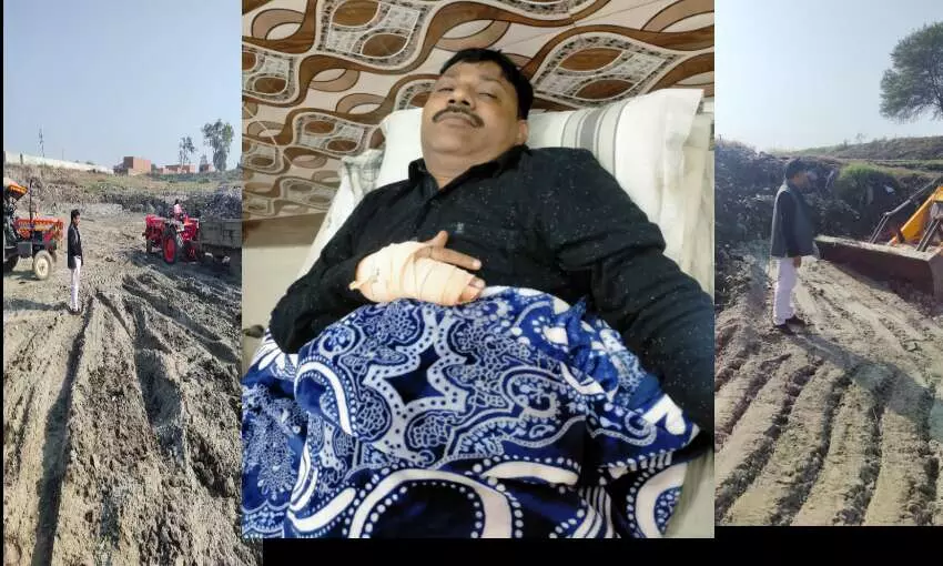 निरीक्षण के दौरान नगर पालिका अधिशासी अधिकारी 20 फीट गहरी खाई में गिर कर घायल.. निरीक्षण के दौरान नगर पालिका अधिशासी अधिकारी 20 फीट गहरी खाई में गिर कर घायल..