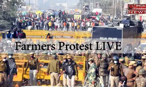 किसान आंदोलन का 18वां दिन LIVE : कृषि कानूनों के खिलाफ राजस्थान से किसानों का दिल्ली कूच, जयपुर हाइवे जाम करने की तैयारी किसान आंदोलन का 18वां दिन LIVE : कृषि कानूनों के खिलाफ राजस्थान से किसानों का दिल्ली कूच, जयपुर हाइवे जाम करने की तैयारी