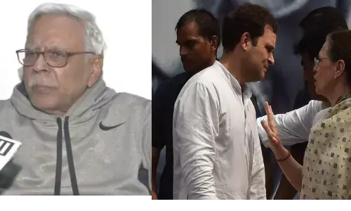 सोनिया गांधी पुत्र मोह त्याग कर लोकतंत्र बचाने को कदम बढ़ाएं