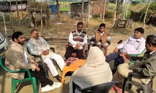 किसान दिवस पर किसान आंदोलन के समर्थन में आजमगढ़ में किसान चौपल किसान दिवस पर किसान आंदोलन के समर्थन में आजमगढ़ में किसान चौपल