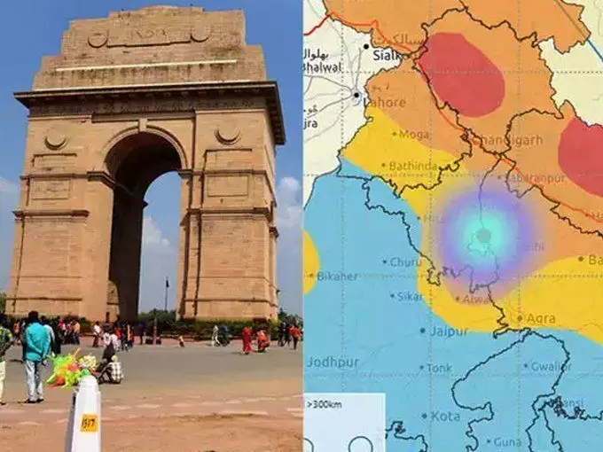 दिल्ली में आया भूकंप, हप्ते में दूसरी बार हिली राजधानी