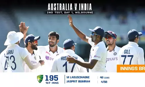 IND vs AUS 2nd Test LIVE : भारतीय गेंदबाजों ने कसा ऑस्‍ट्रेलियाई टीम पर शिकंजा, पहली पारी को 195 रन पर समेटा
