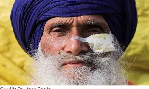 किसानों ने जलाया उम्मीदों का चिराग