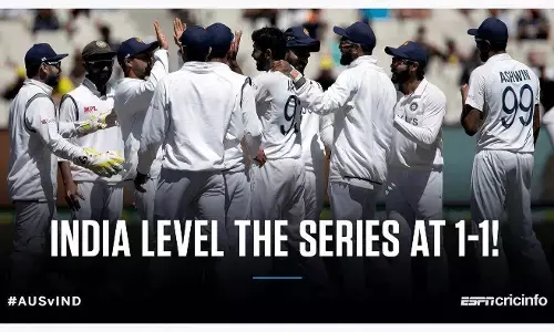 INDvsAUS : मेलबर्न टेस्ट में भारत की बड़ी जीत, ऑस्ट्रेलिया को 8 विकेट से हराया