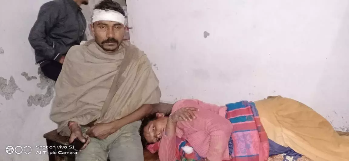 सगे भाई व भतीजो ने घायल किया भाई और भाभी को सगे भाई व भतीजो ने घायल किया भाई और भाभी को