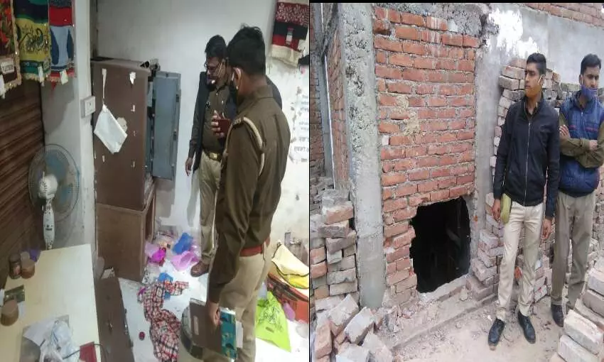 सर्राफा कारोबारी के शोरूम से अस्सी लाख के जेवरात व नकदी की चोरी सर्राफा कारोबारी के शोरूम से अस्सी लाख के जेवरात व नकदी की चोरी