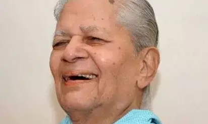 कांग्रेस के वरिष्ठ नेता और गुजरात के पूर्व मुख्यमंत्री माधव सिंह सोलंकी का निधन।