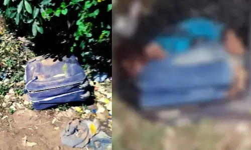 सड़क पर खुले में पड़ा था सूटकेस, खोला तो निकली लाश, देखकर लोगों के उड़े होश!