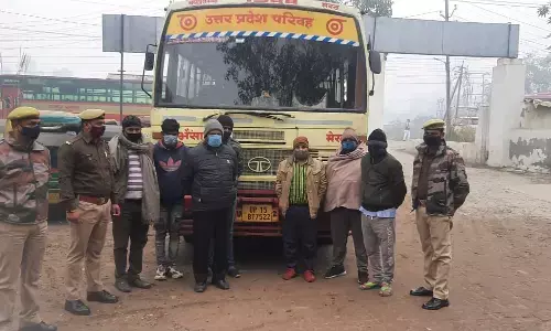तीन फर्जी रोडवेज बसों समेत उनके मालिक और सात व्यक्ति किए गिरफ्तार