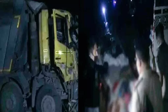 #RoadAccidentSurat: गुजरात में एक ट्रक ने फुटपाथ पर सो रहे लोगों को कुचला, 13 की मौत