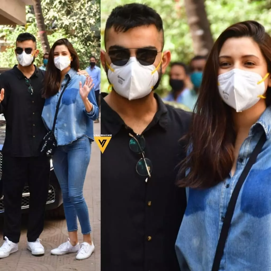बेटी का चेकअप कराने पहुंचे विराट और अनुष्का, देखें पैरेंट्स बनने के बाद की पहली तस्वीरें बेटी का चेकअप कराने पहुंचे विराट और अनुष्का, देखें पैरेंट्स बनने के बाद की पहली तस्वीरें